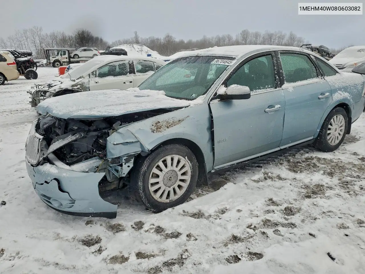 1MEHM40W08G603082 2008 Mercury Sable Luxury