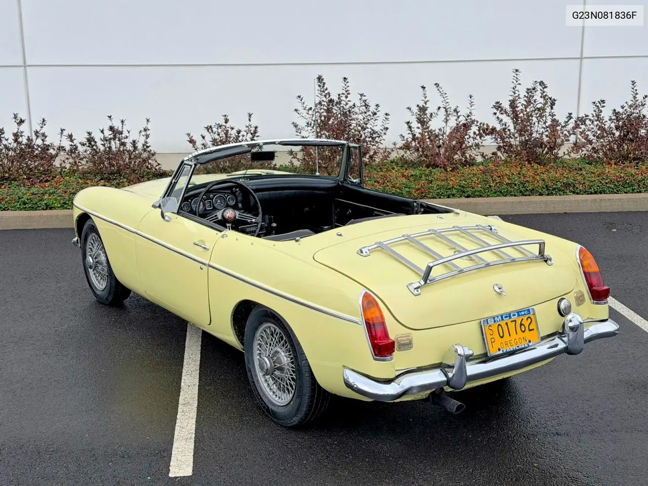 G23N081836F 1968 Mgb Roadster