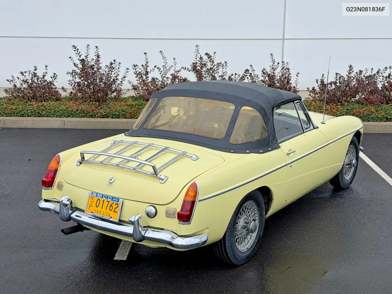 G23N081836F 1968 Mgb Roadster