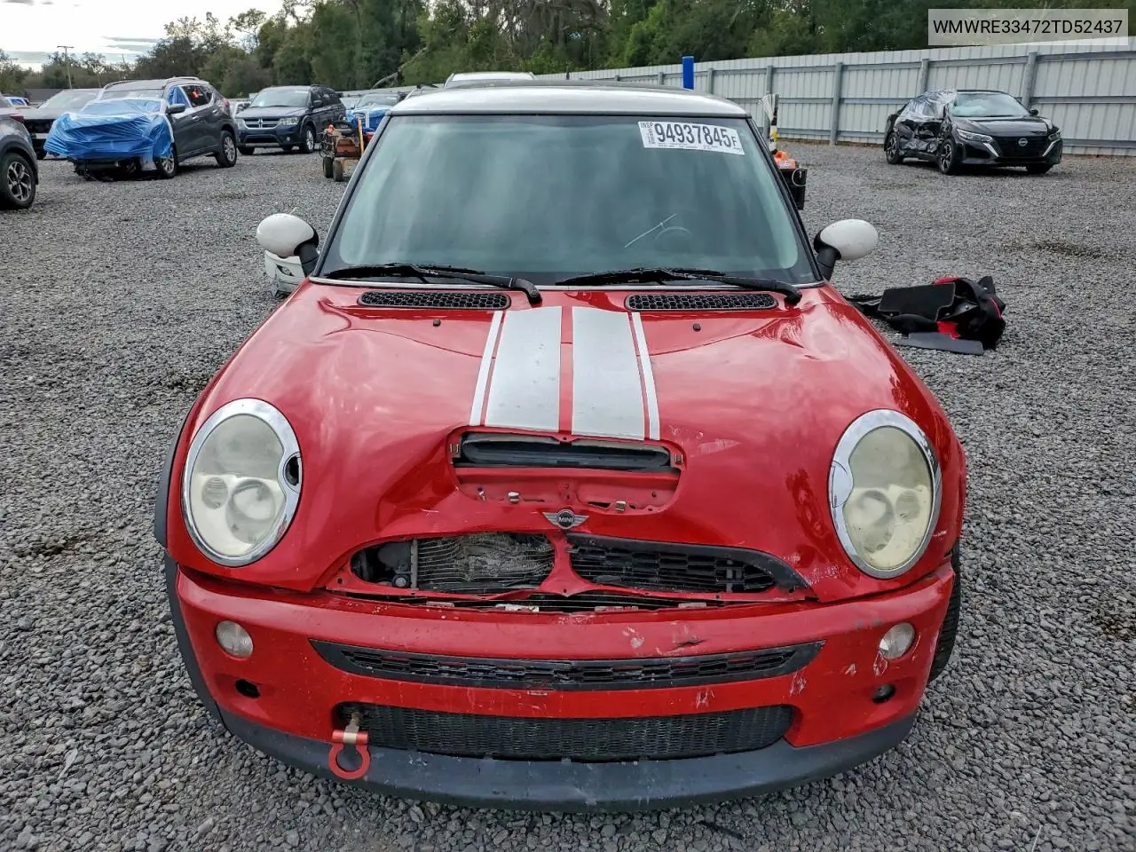 WMWRE33472TD52437 2002 Mini Cooper S