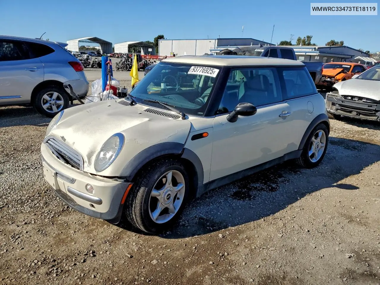 WMWRC33473TE18119 2003 Mini Cooper
