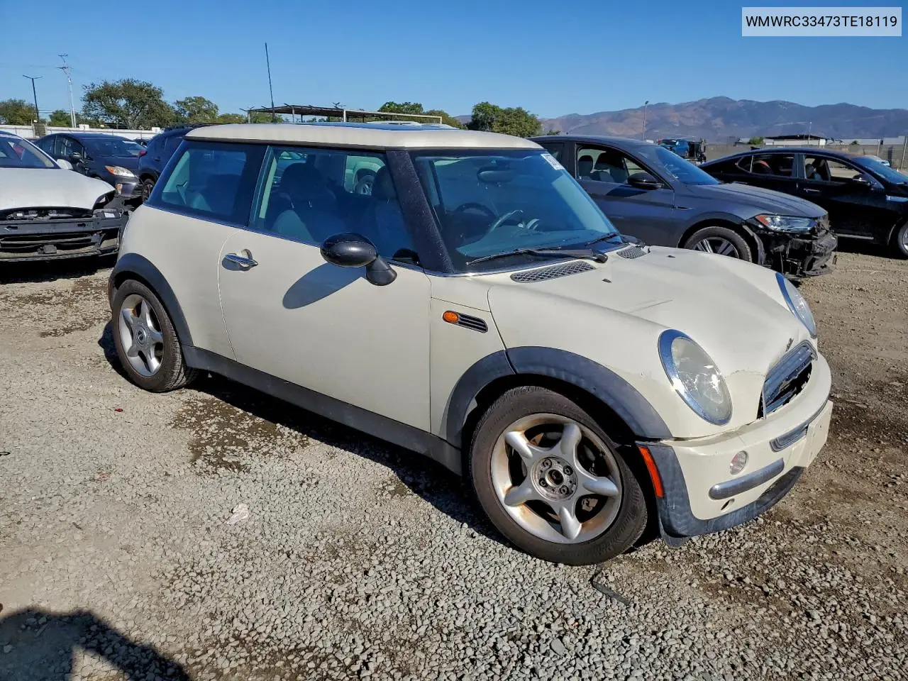 WMWRC33473TE18119 2003 Mini Cooper