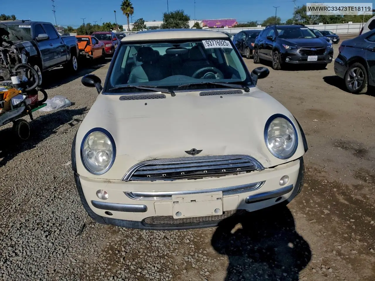 WMWRC33473TE18119 2003 Mini Cooper
