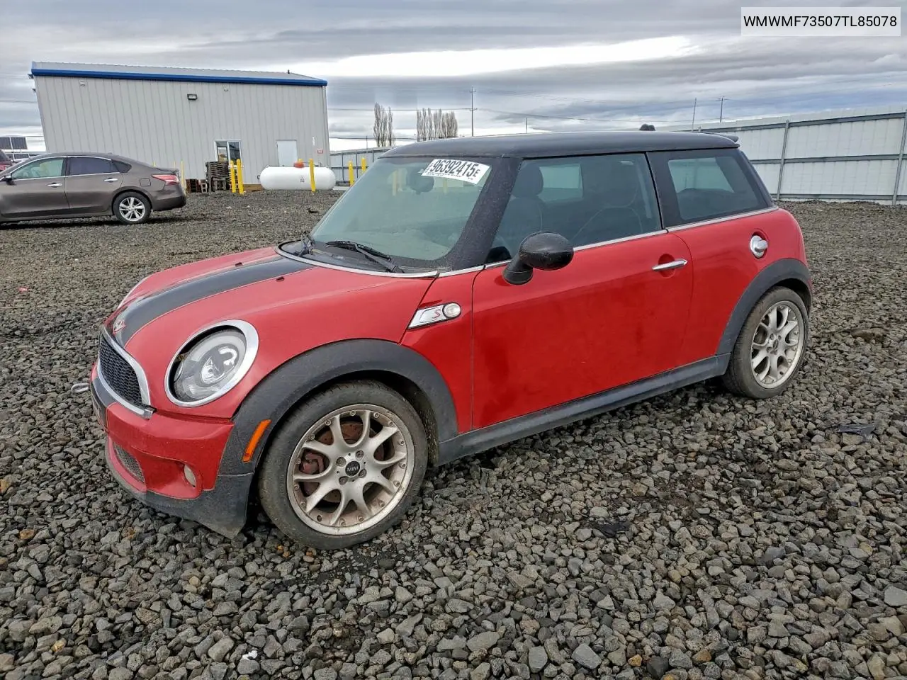 WMWMF73507TL85078 2007 Mini Cooper S