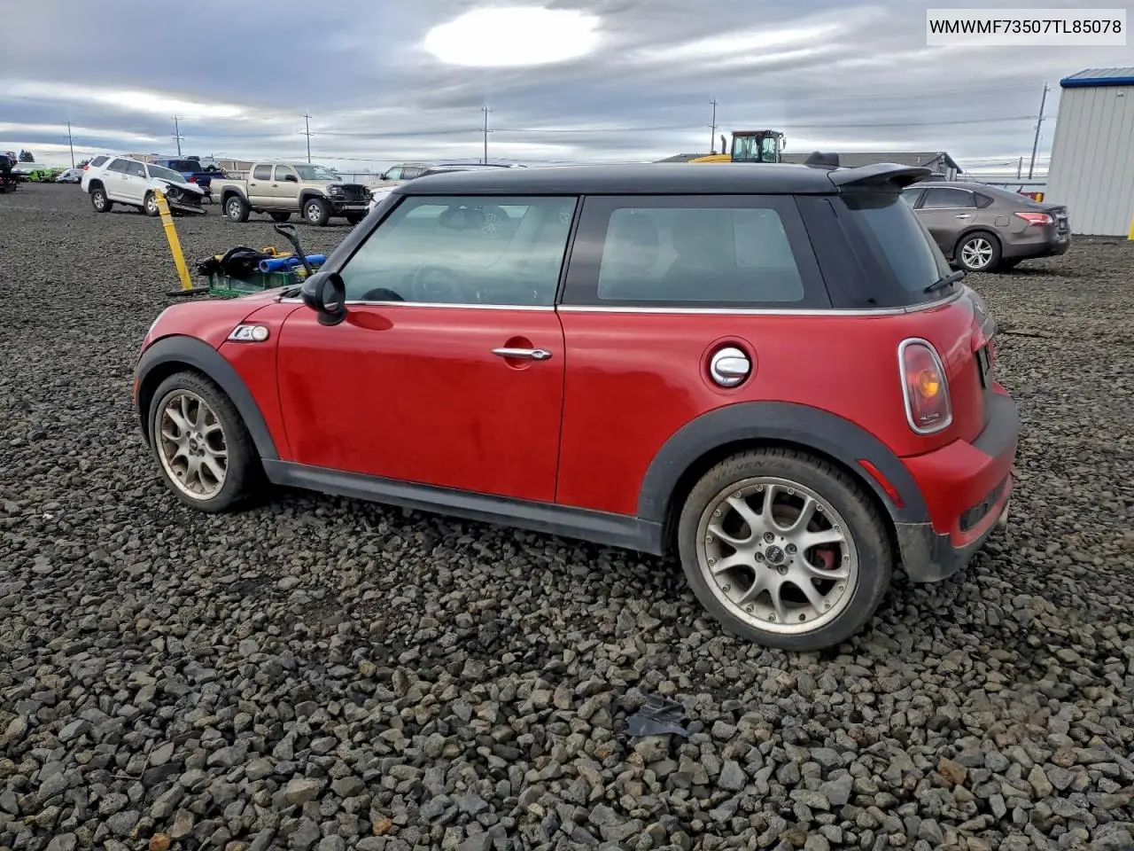 WMWMF73507TL85078 2007 Mini Cooper S