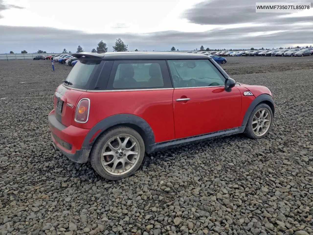 WMWMF73507TL85078 2007 Mini Cooper S