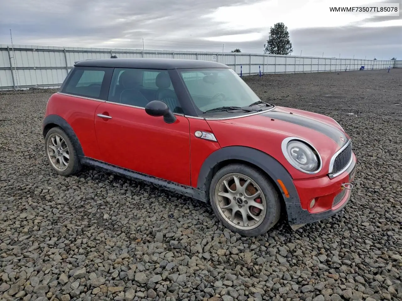 WMWMF73507TL85078 2007 Mini Cooper S