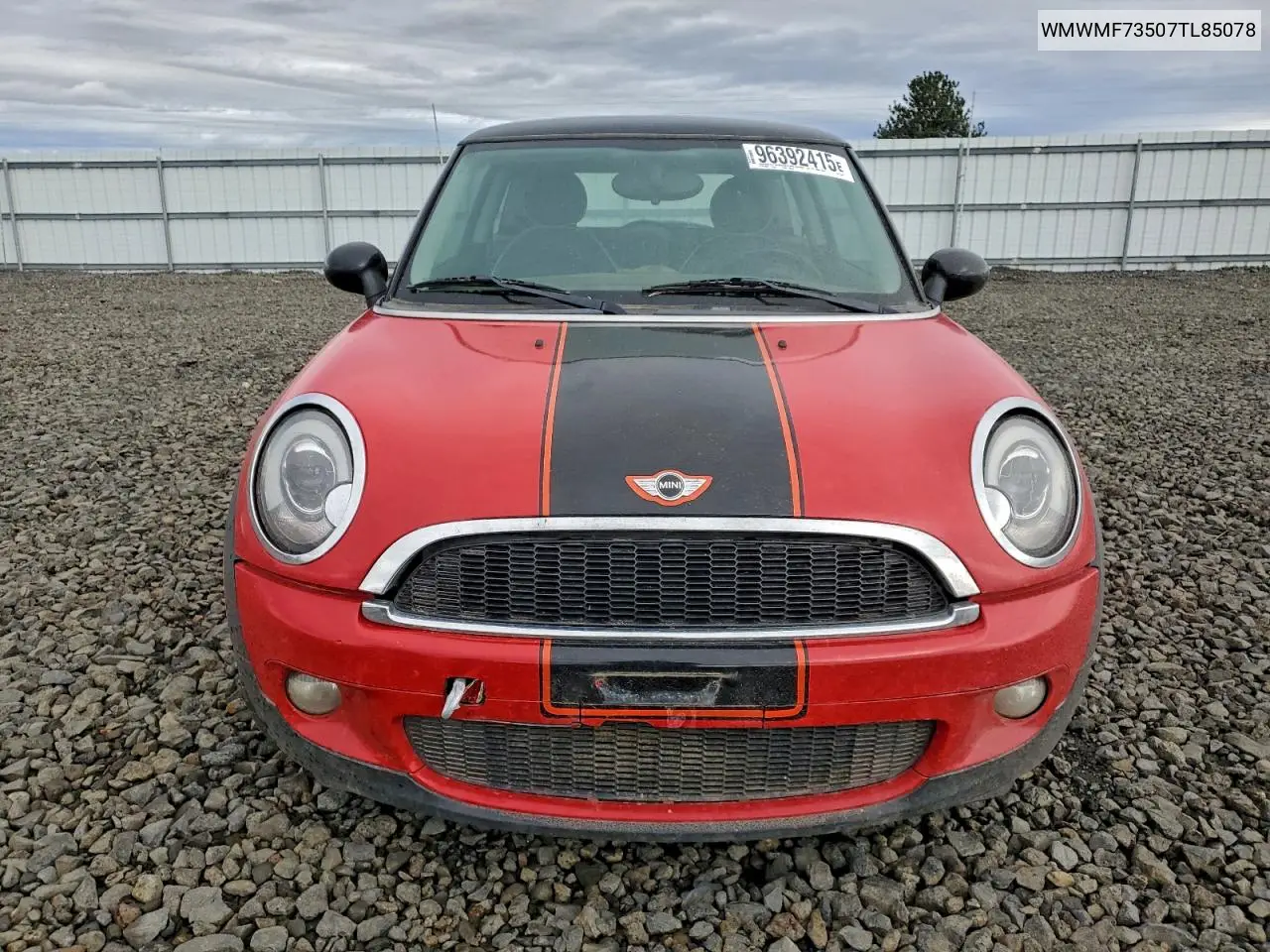 WMWMF73507TL85078 2007 Mini Cooper S