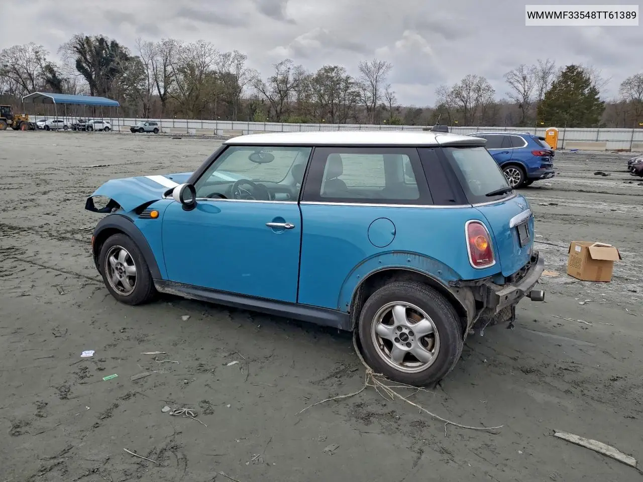 WMWMF33548TT61389 2008 Mini Cooper