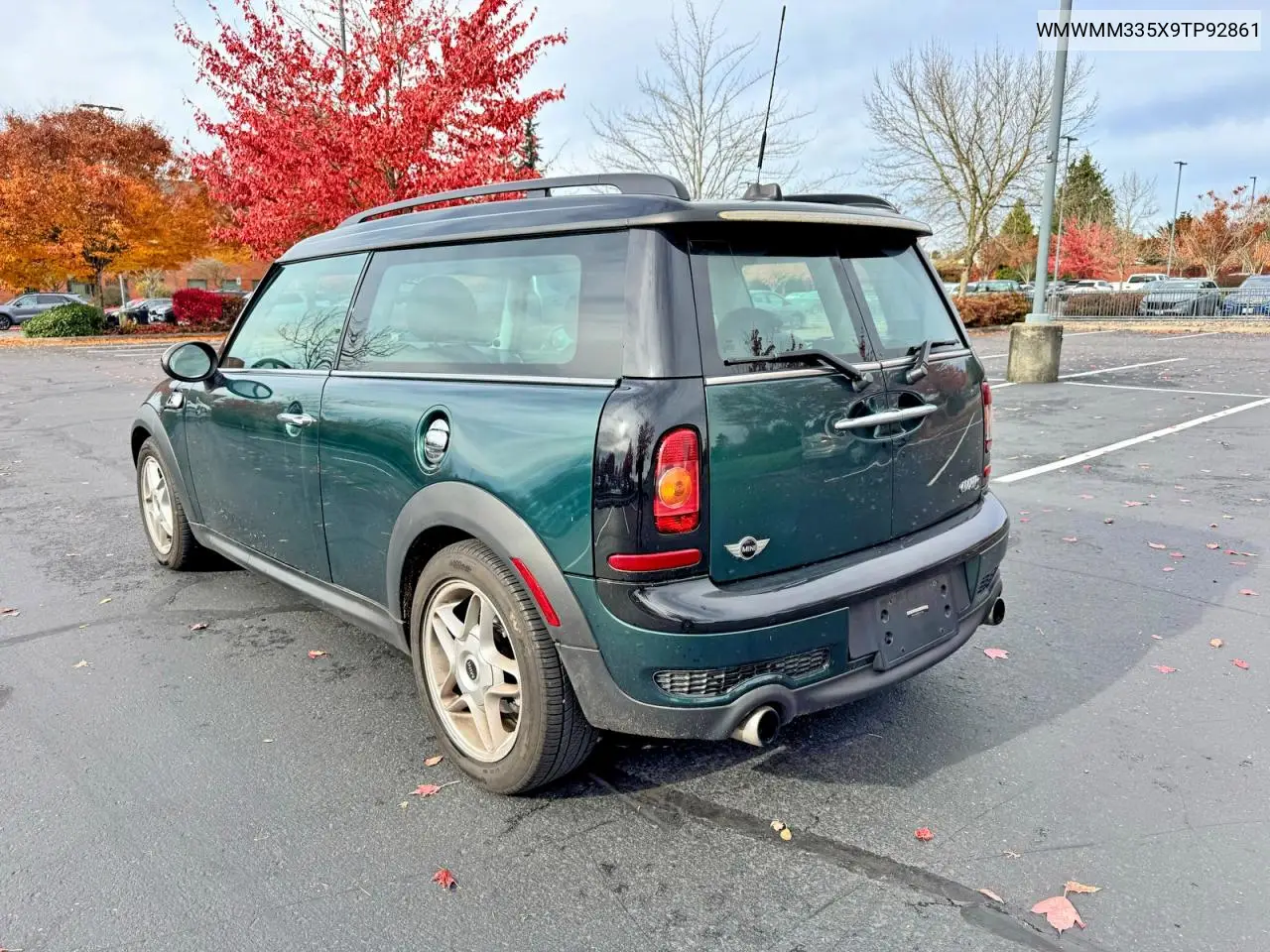 WMWMM335X9TP92861 2009 Mini Cooper S Clubman