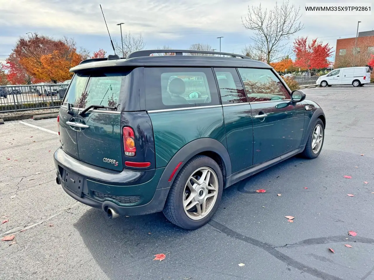 WMWMM335X9TP92861 2009 Mini Cooper S Clubman