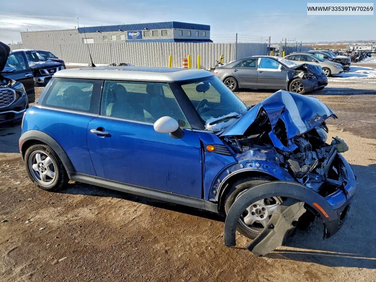 WMWMF33539TW70269 2009 Mini Cooper
