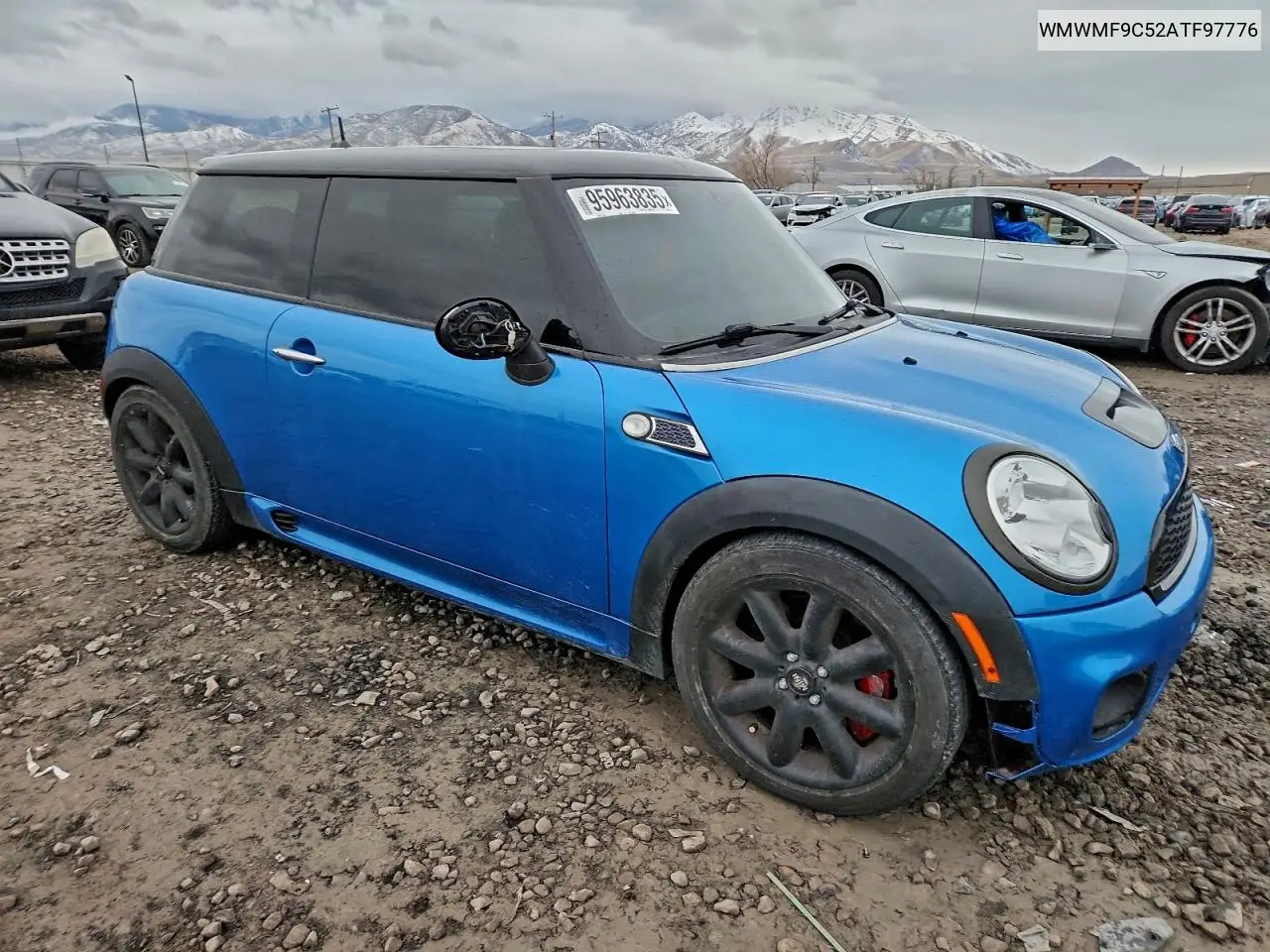 WMWMF9C52ATF97776 2010 Mini Cooper Sportback Ls Jcw