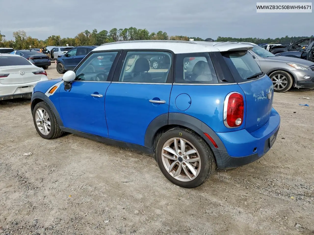 WMWZB3C50BWH94671 2011 Mini Cooper Countryman