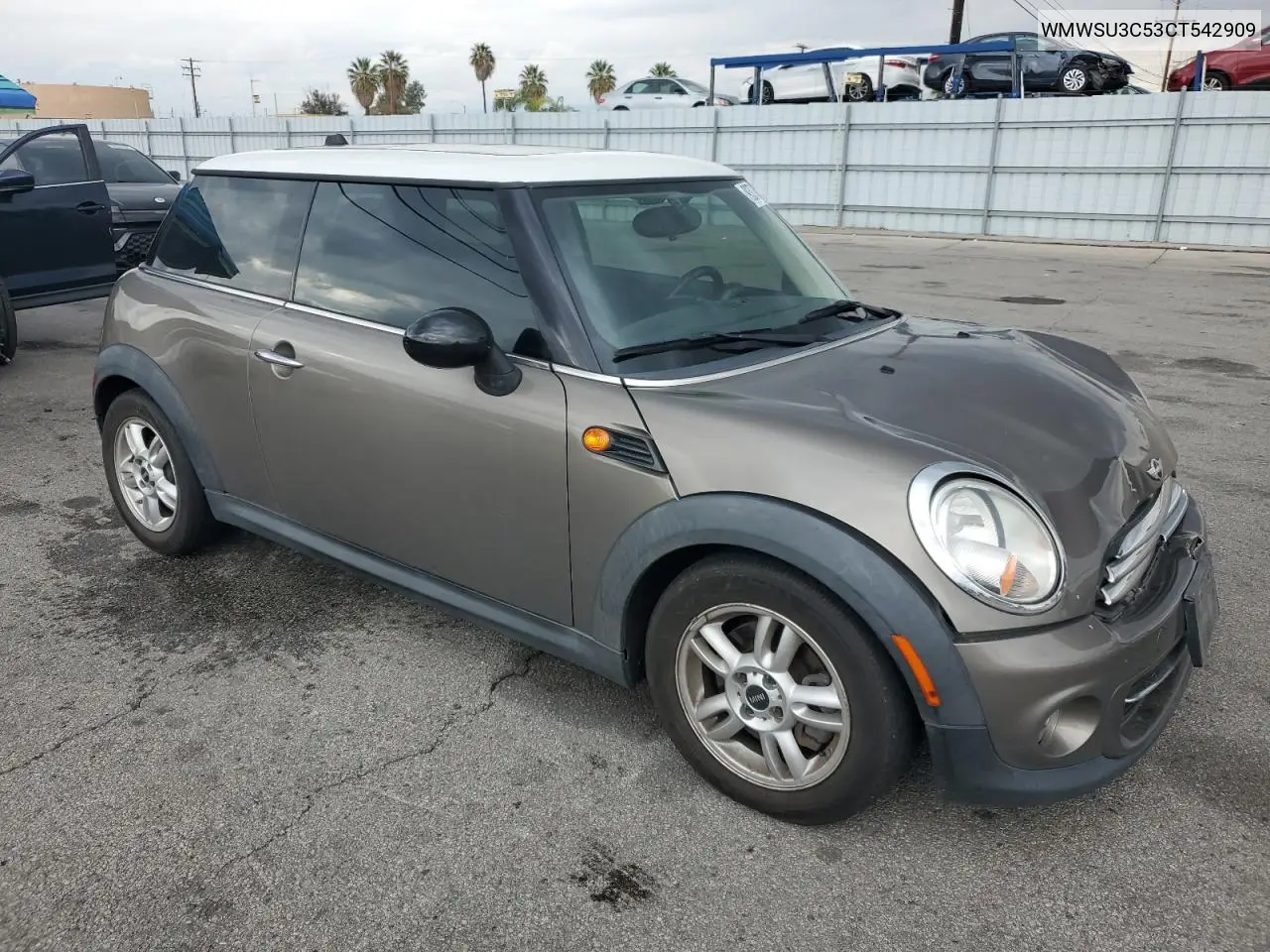WMWSU3C53CT542909 2012 Mini Cooper