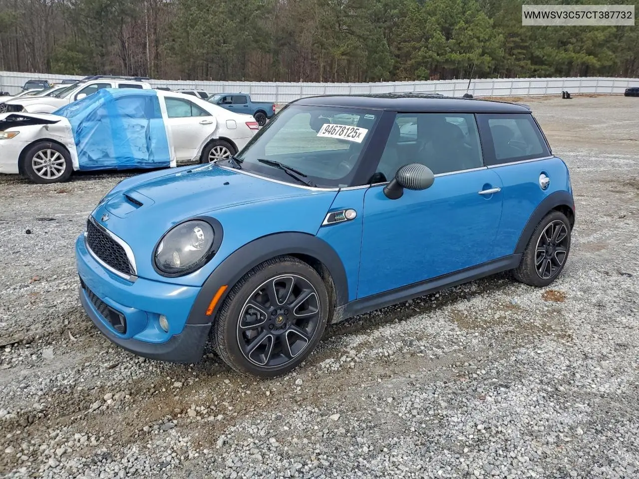 WMWSV3C57CT387732 2012 Mini Cooper S
