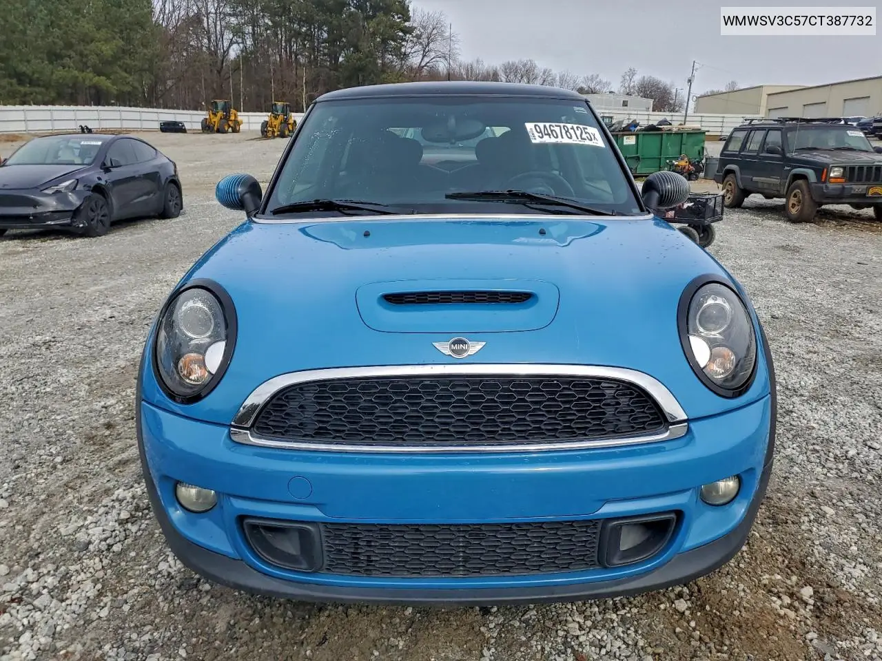 WMWSV3C57CT387732 2012 Mini Cooper S