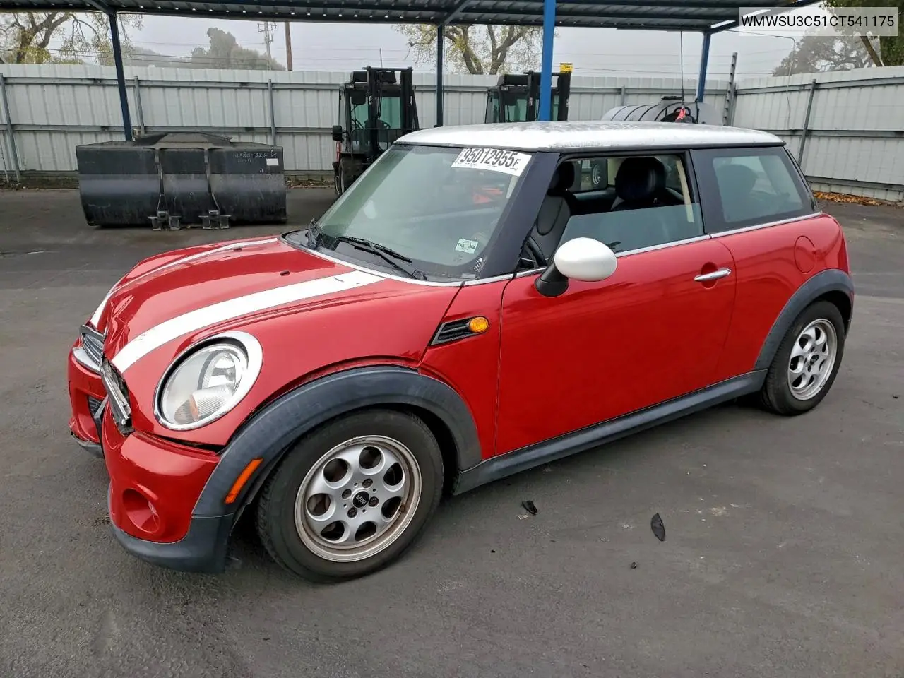 WMWSU3C51CT541175 2012 Mini Cooper