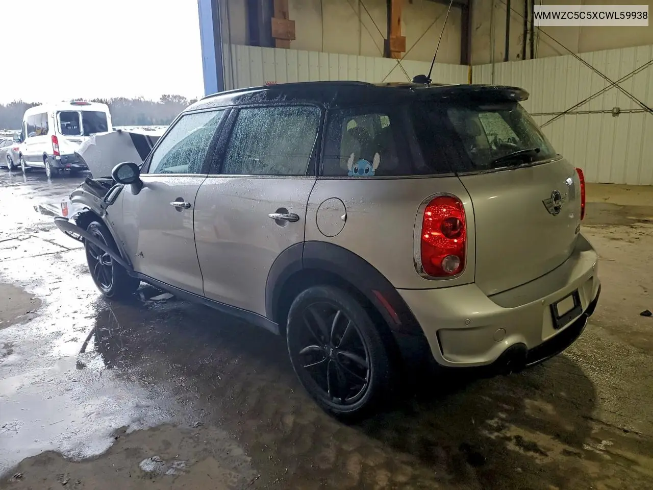 WMWZC5C5XCWL59938 2012 Mini Cooper S Countryman
