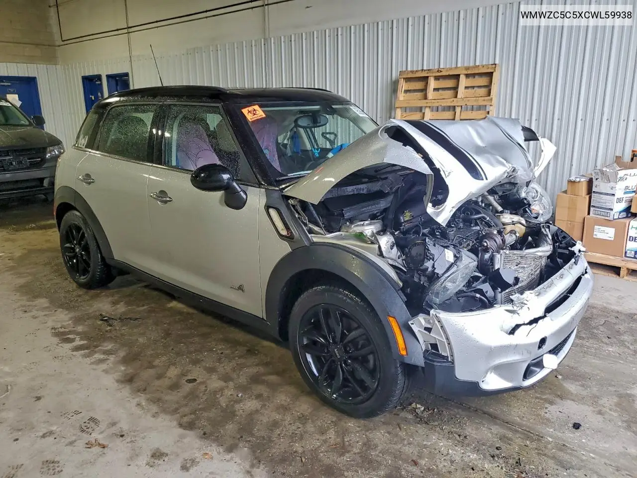 WMWZC5C5XCWL59938 2012 Mini Cooper S Countryman