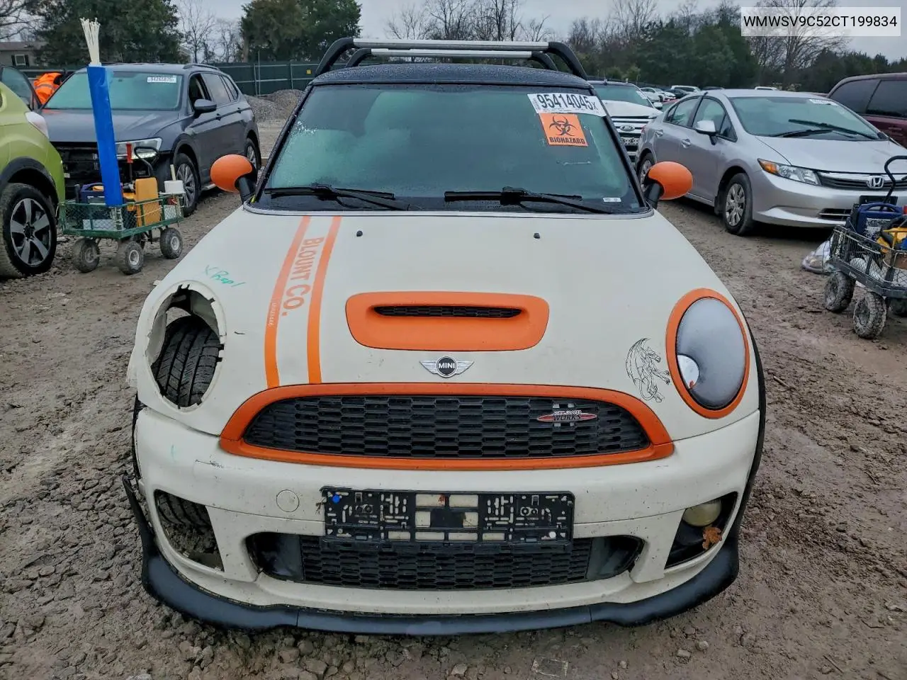 WMWSV9C52CT199834 2012 Mini Cooper John Cooper Works
