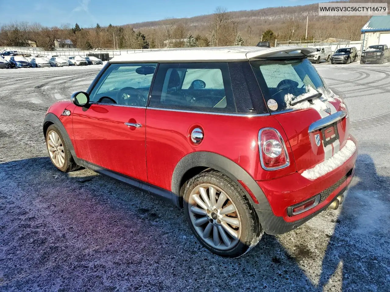 WMWSV3C56CTY16679 2012 Mini Cooper S