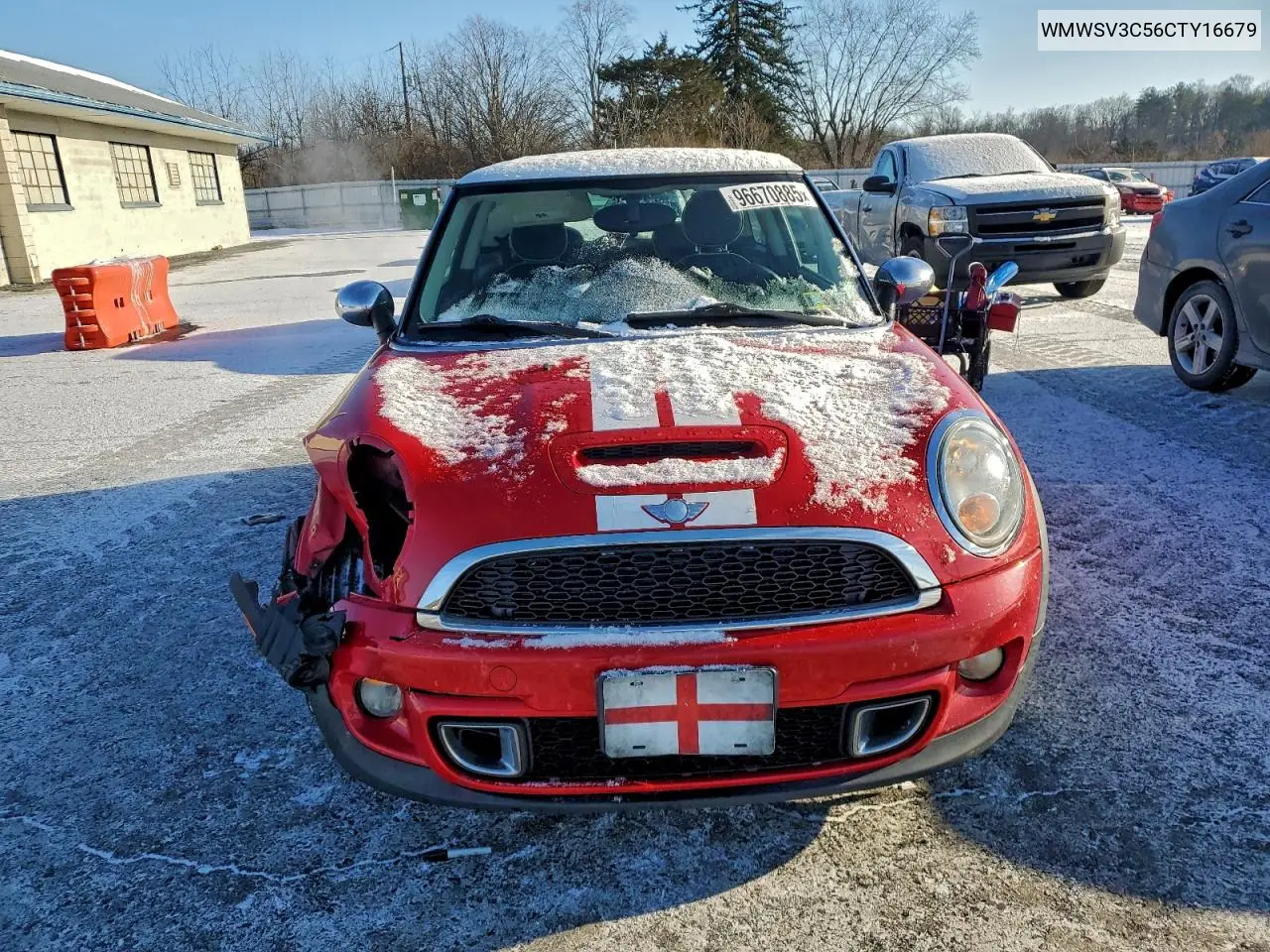 WMWSV3C56CTY16679 2012 Mini Cooper S