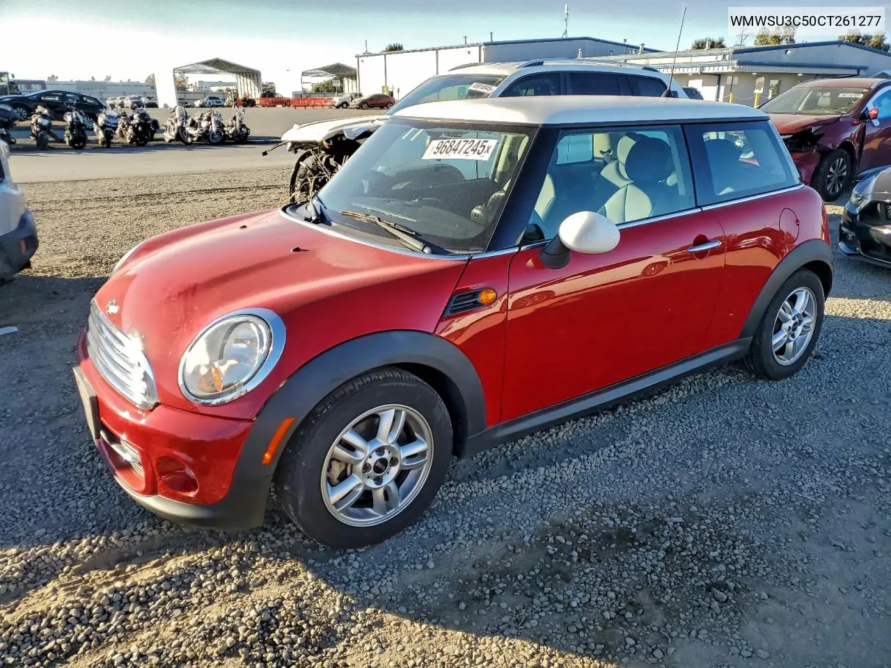 WMWSU3C50CT261277 2012 Mini Cooper