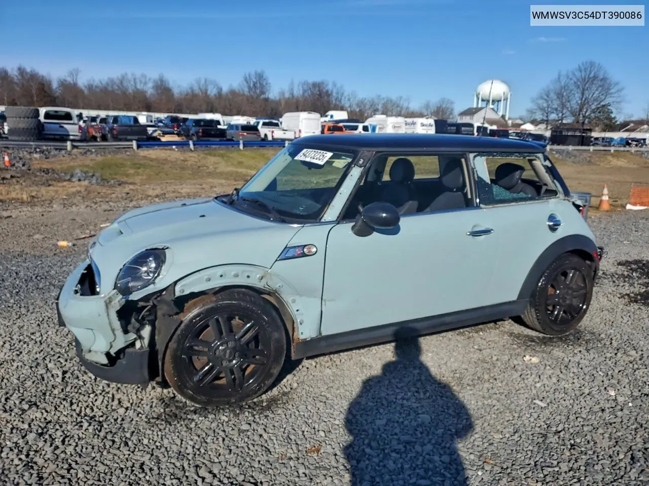 WMWSV3C54DT390086 2013 Mini Cooper S