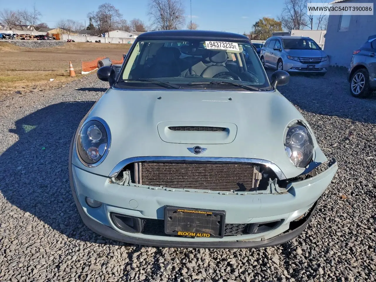 WMWSV3C54DT390086 2013 Mini Cooper S