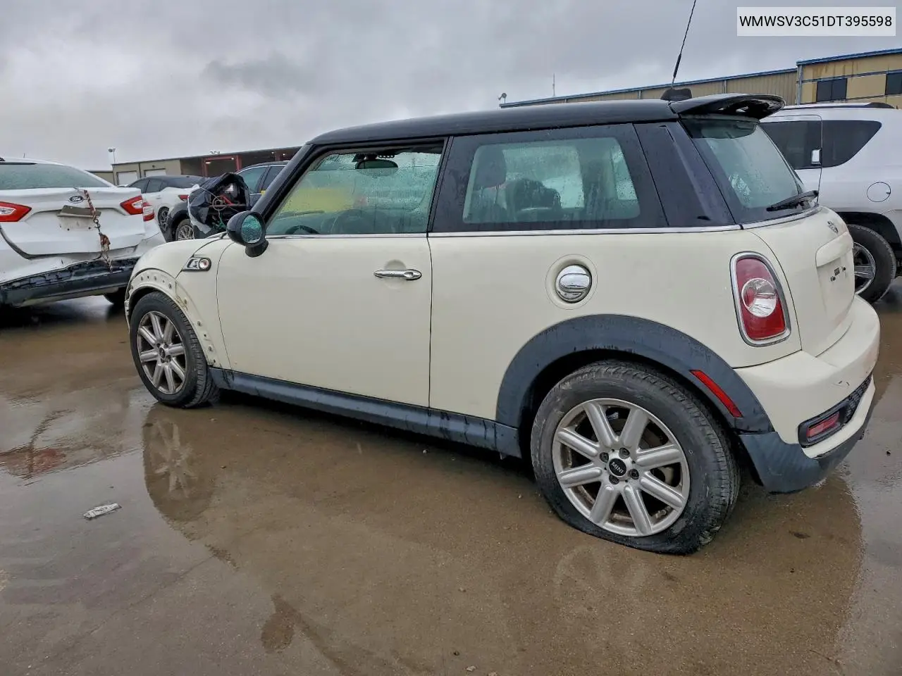 WMWSV3C51DT395598 2013 Mini Cooper S