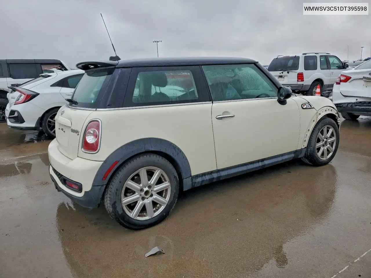 WMWSV3C51DT395598 2013 Mini Cooper S