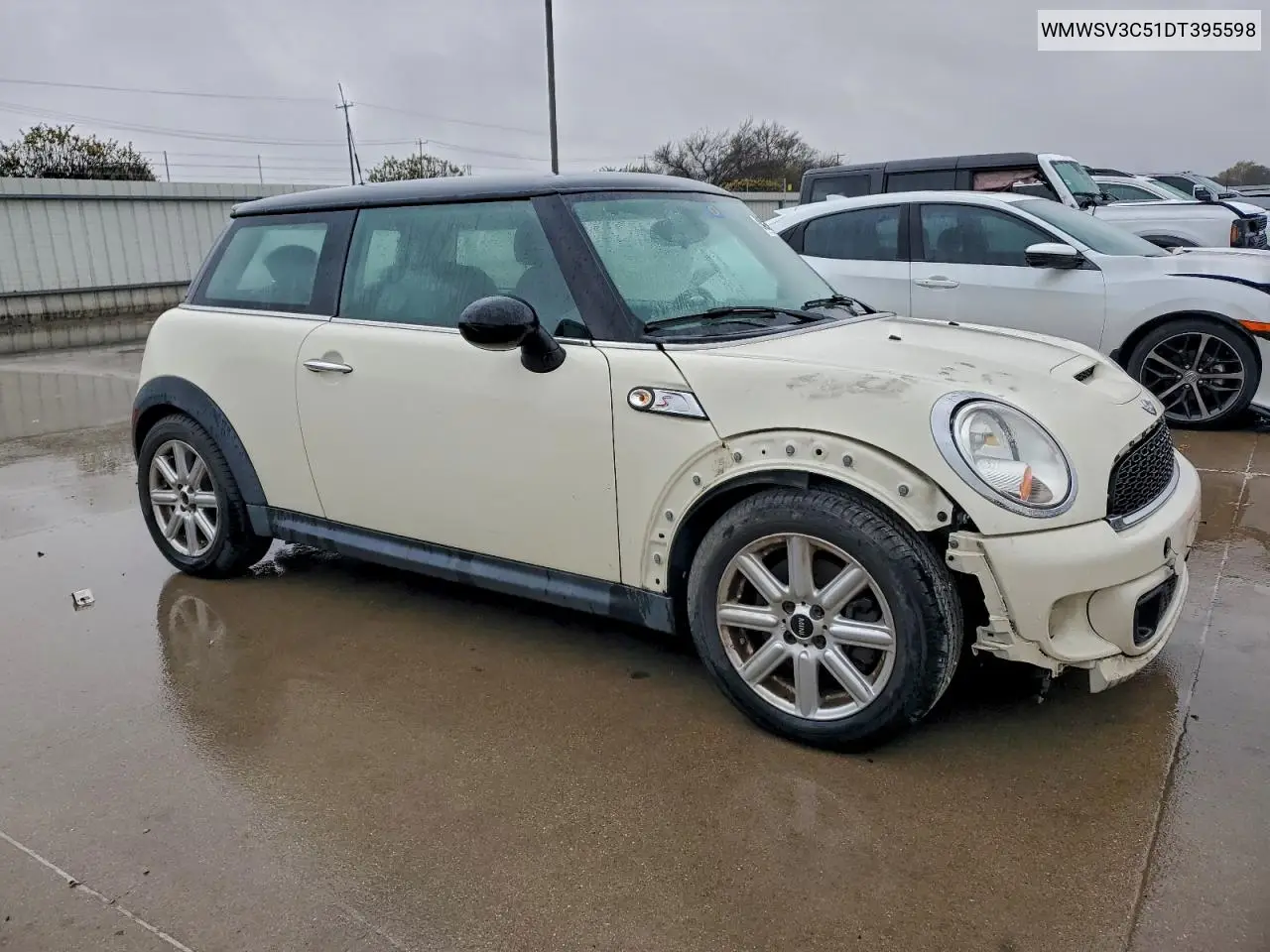 WMWSV3C51DT395598 2013 Mini Cooper S