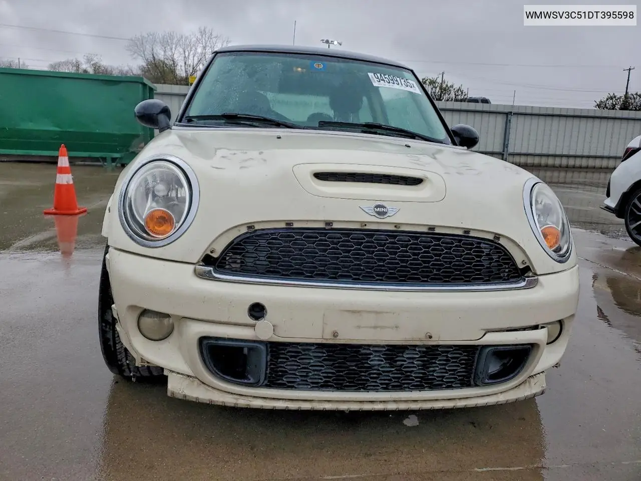 WMWSV3C51DT395598 2013 Mini Cooper S