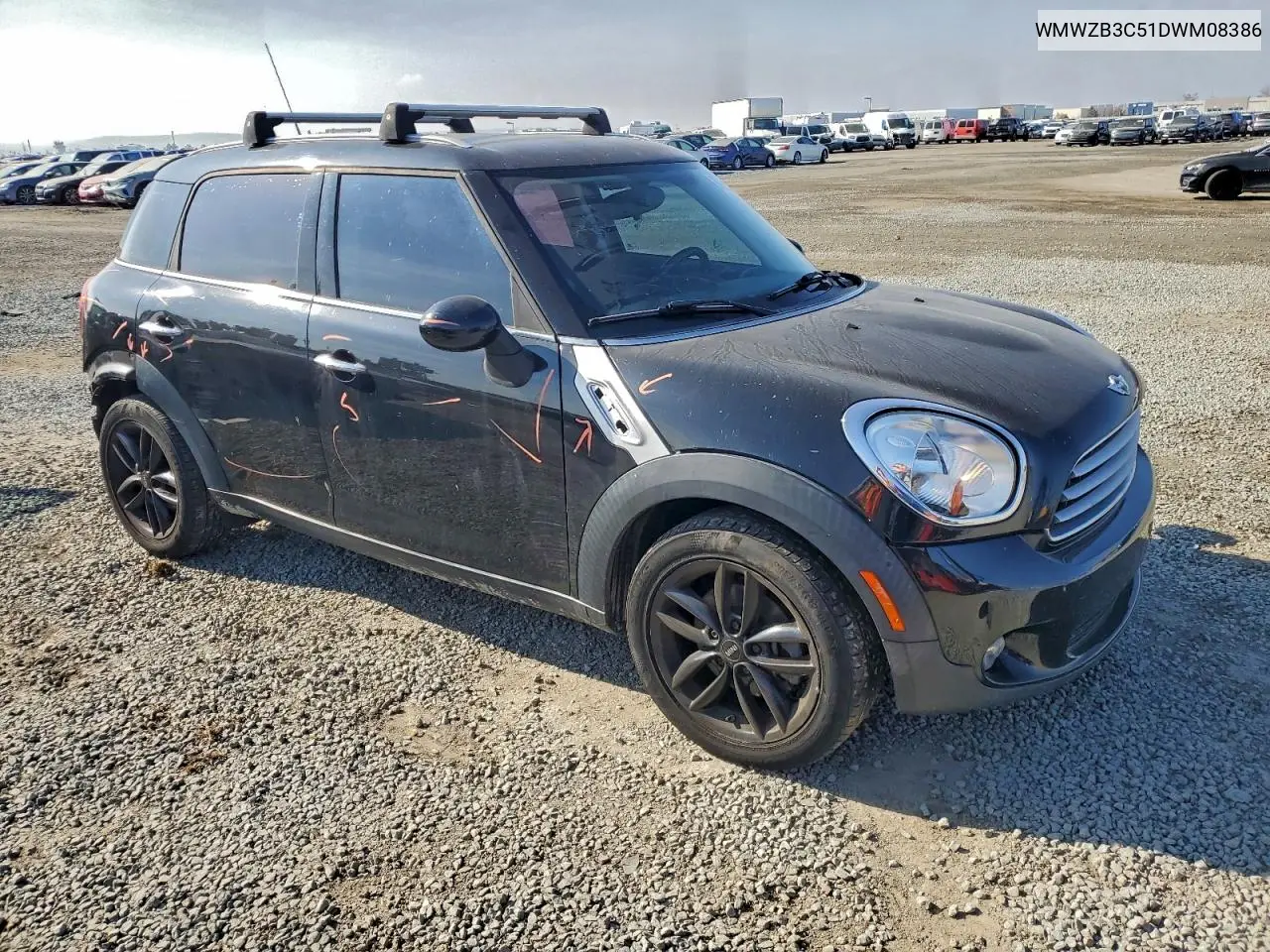 WMWZB3C51DWM08386 2013 Mini Cooper Countryman
