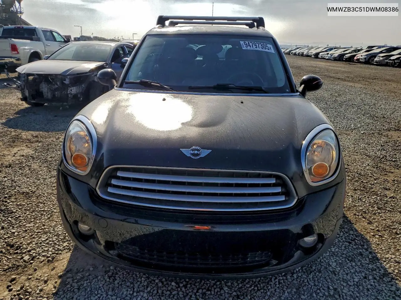 WMWZB3C51DWM08386 2013 Mini Cooper Countryman