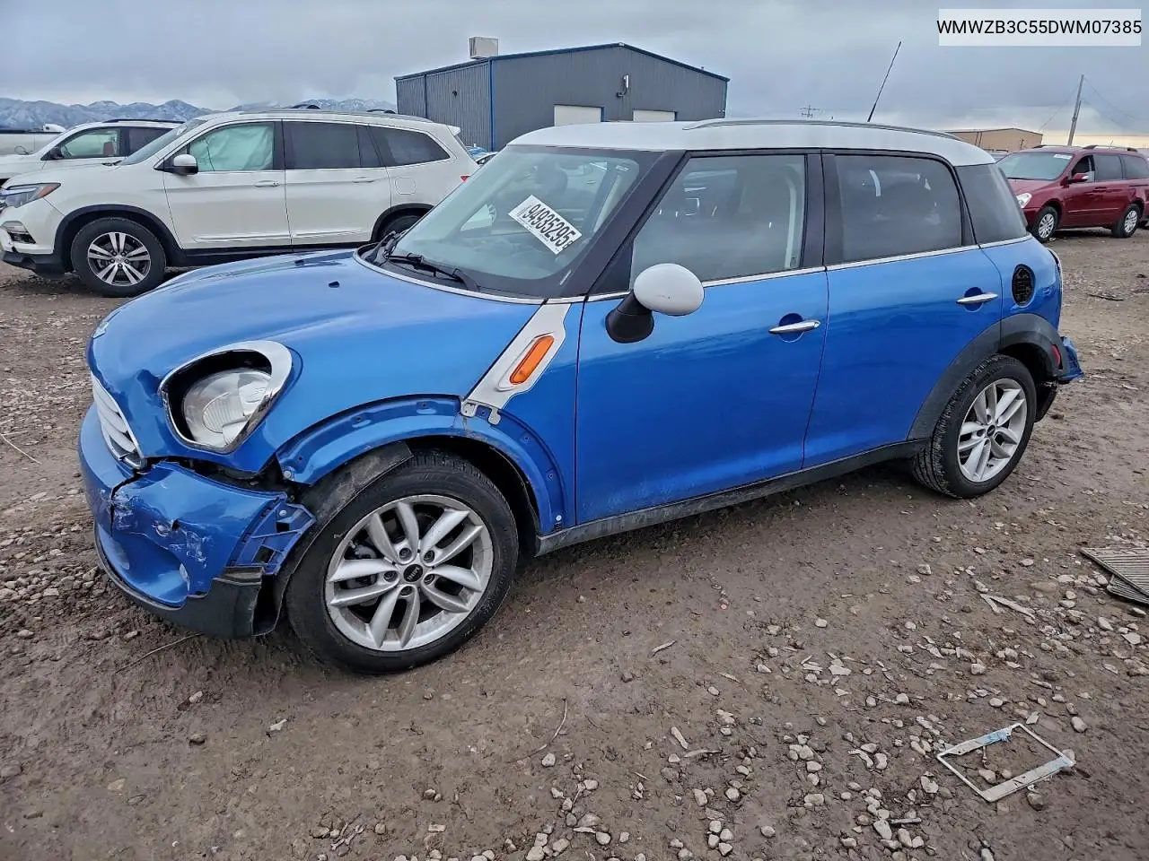WMWZB3C55DWM07385 2013 Mini Cooper Countryman