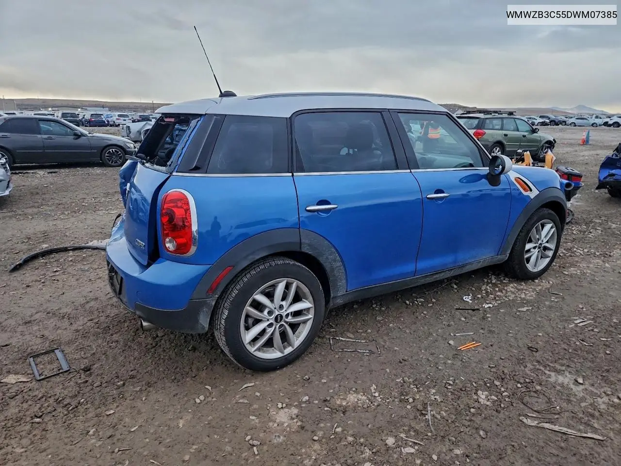 WMWZB3C55DWM07385 2013 Mini Cooper Countryman