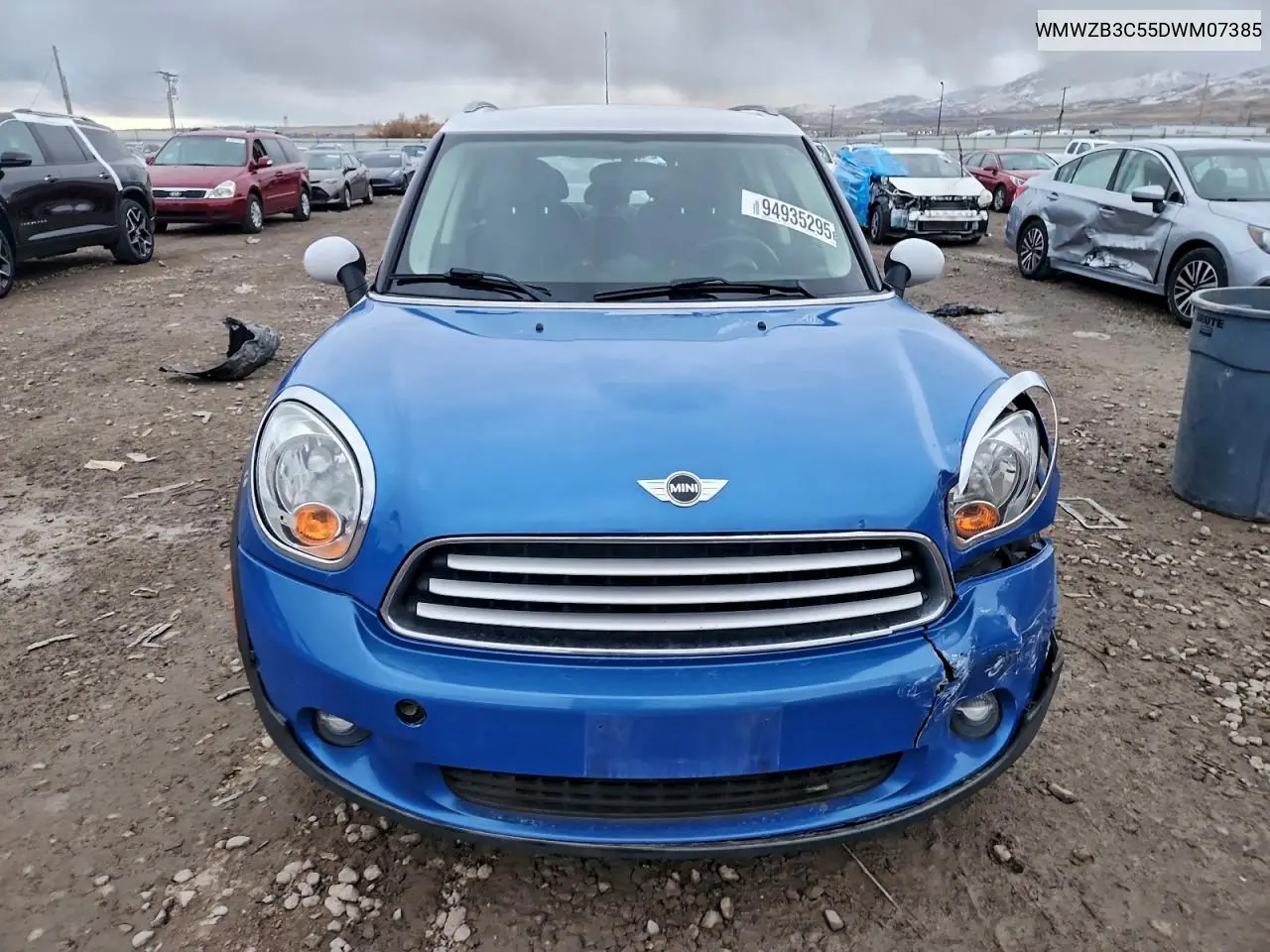WMWZB3C55DWM07385 2013 Mini Cooper Countryman