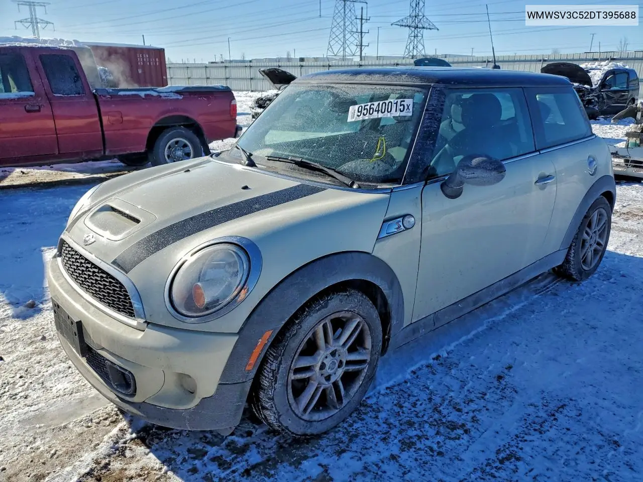 WMWSV3C52DT395688 2013 Mini Cooper S