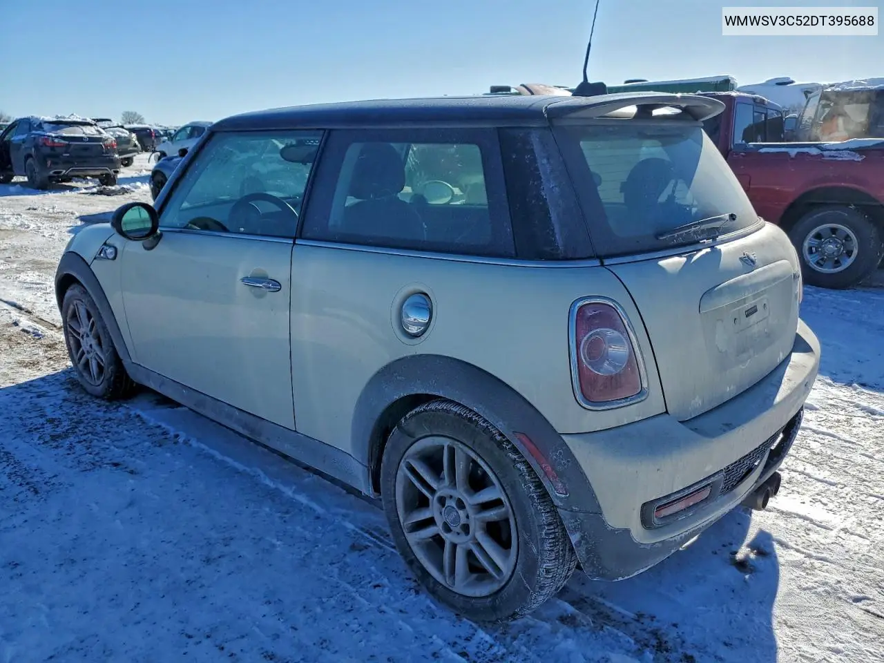 WMWSV3C52DT395688 2013 Mini Cooper S