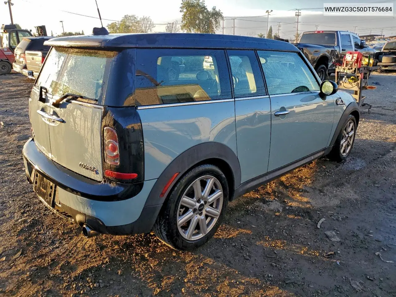 WMWZG3C50DT576684 2013 Mini Cooper S Clubman