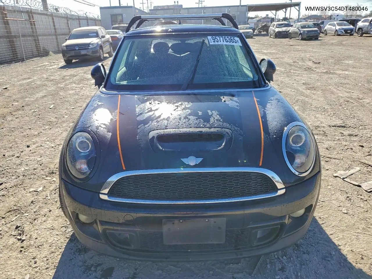 WMWSV3C54DT480046 2013 Mini Cooper S