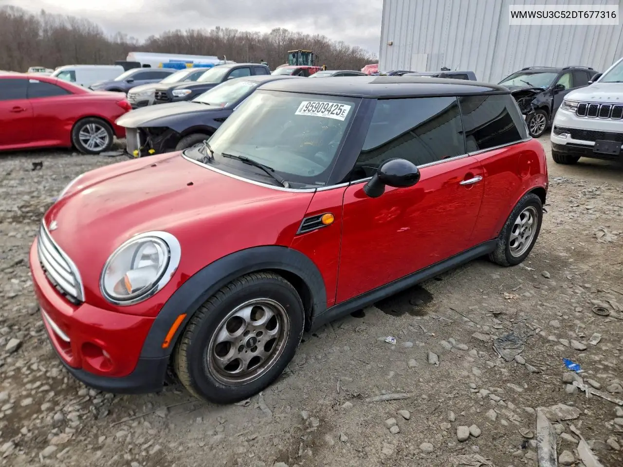 WMWSU3C52DT677316 2013 Mini Cooper