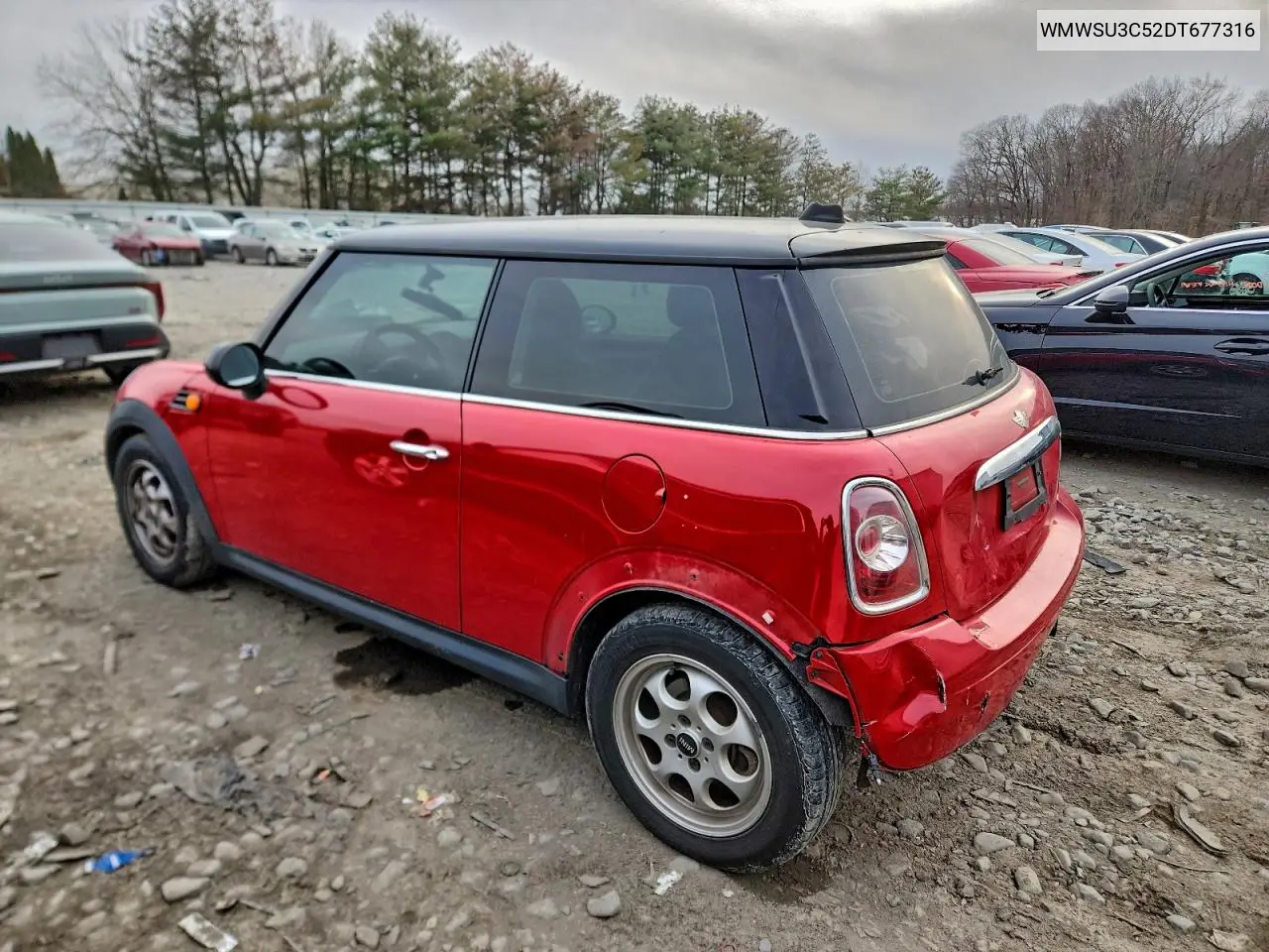 WMWSU3C52DT677316 2013 Mini Cooper