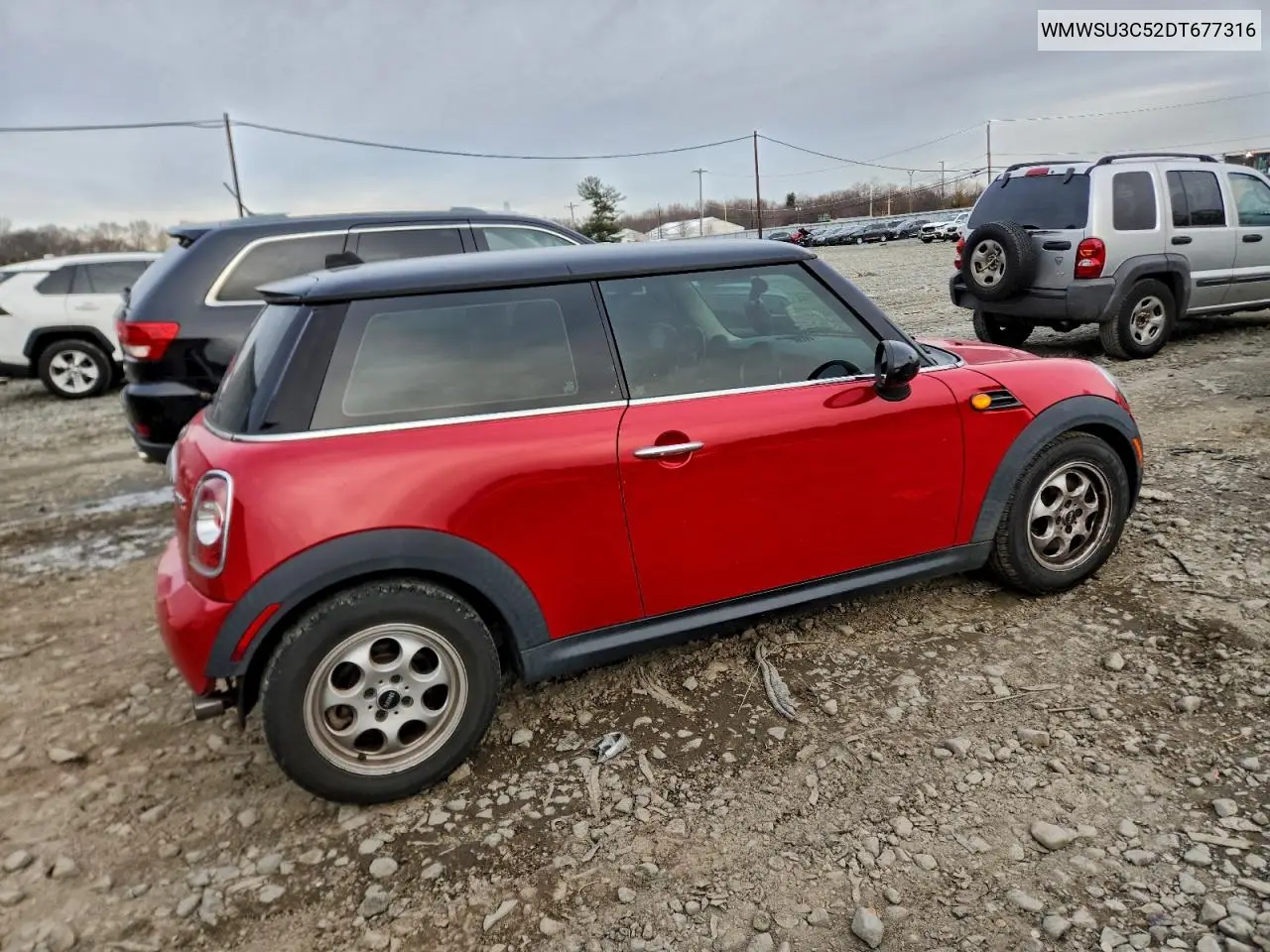 WMWSU3C52DT677316 2013 Mini Cooper