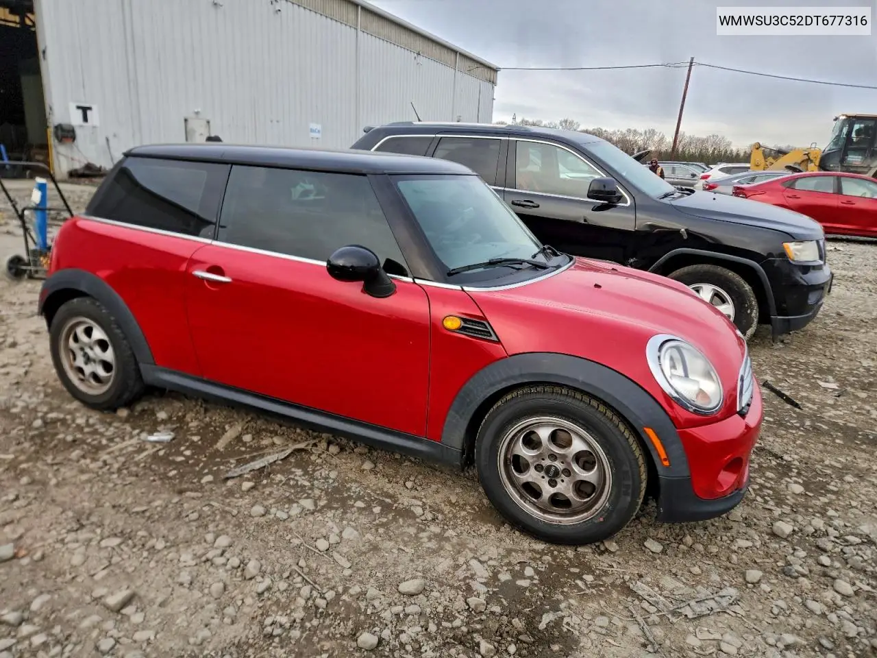 WMWSU3C52DT677316 2013 Mini Cooper