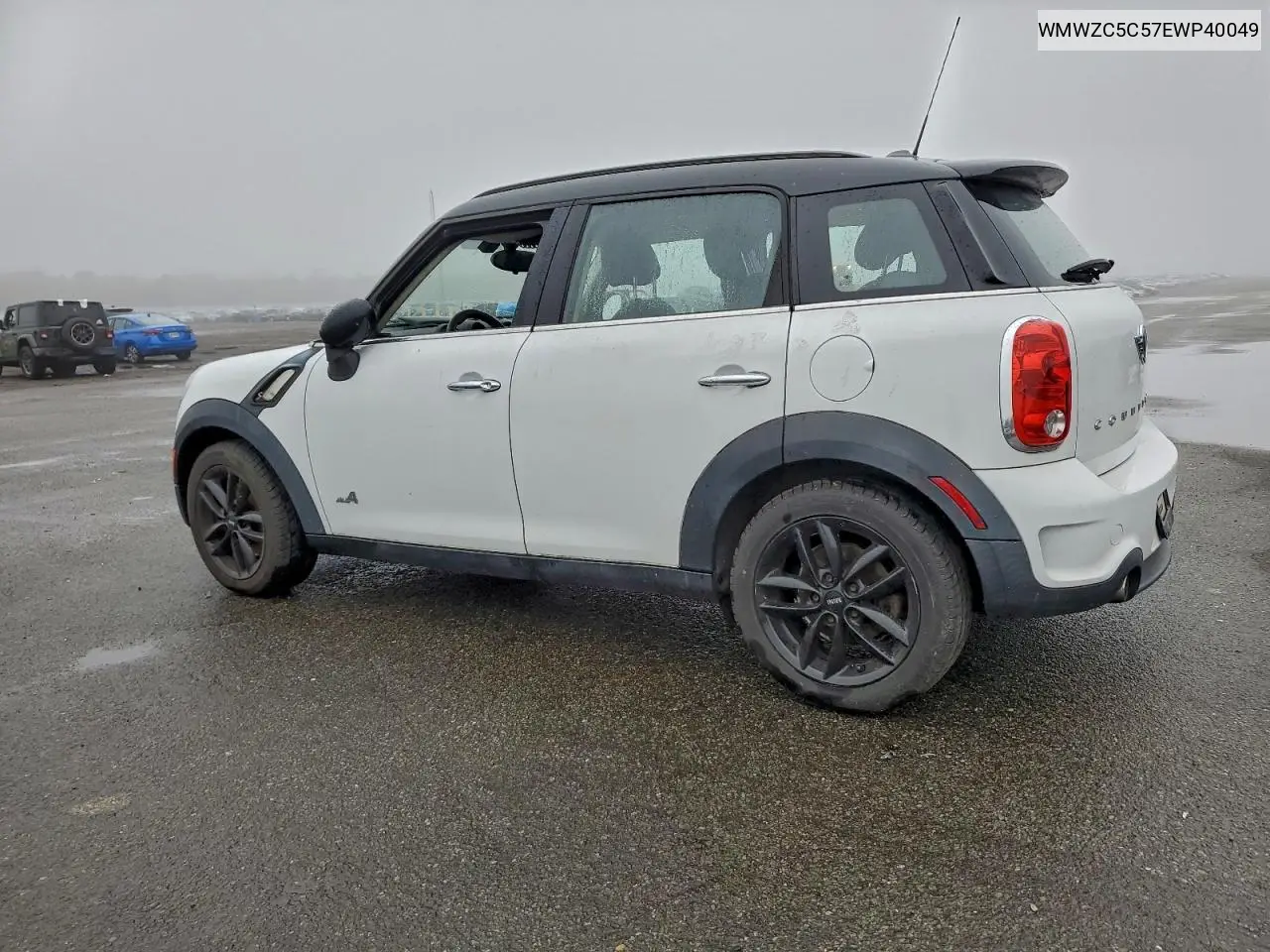 WMWZC5C57EWP40049 2014 Mini Cooper S Countryman
