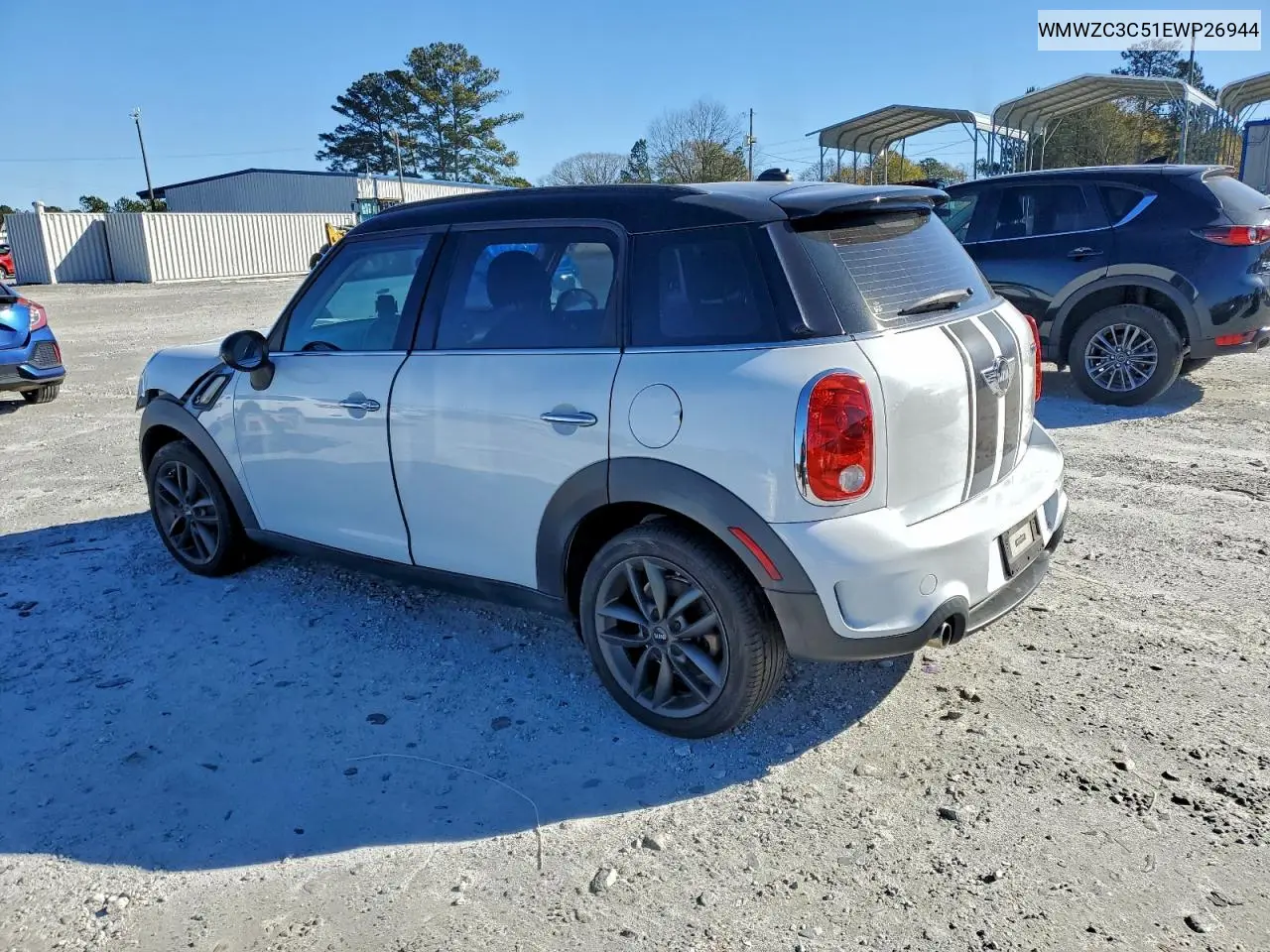 WMWZC3C51EWP26944 2014 Mini Cooper S Countryman