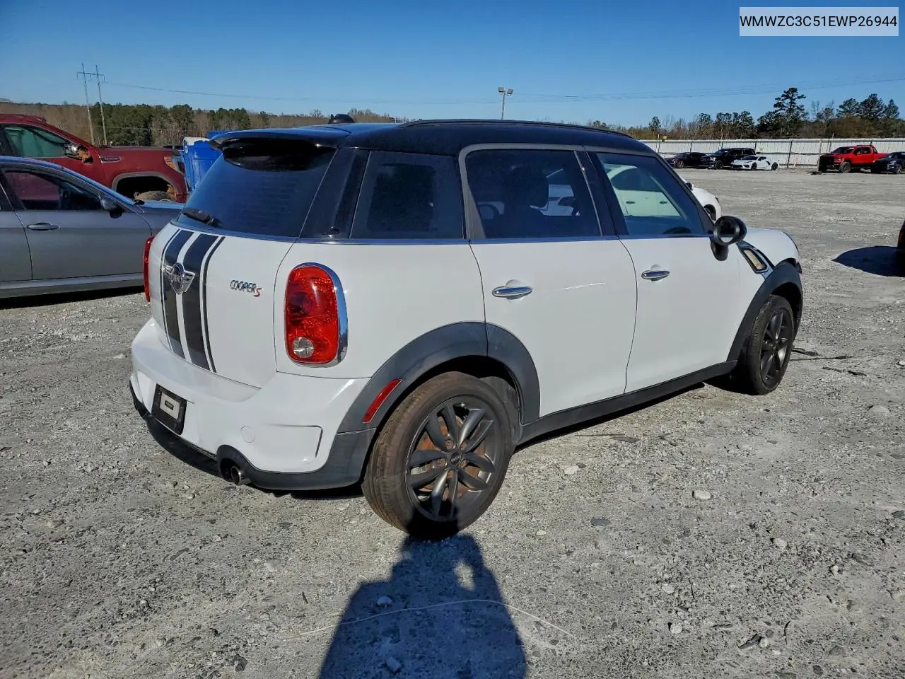 WMWZC3C51EWP26944 2014 Mini Cooper S Countryman